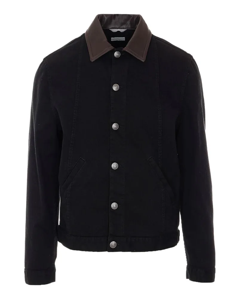 Brunello Cucinelli Casualjacke - Schwarz Schwarz