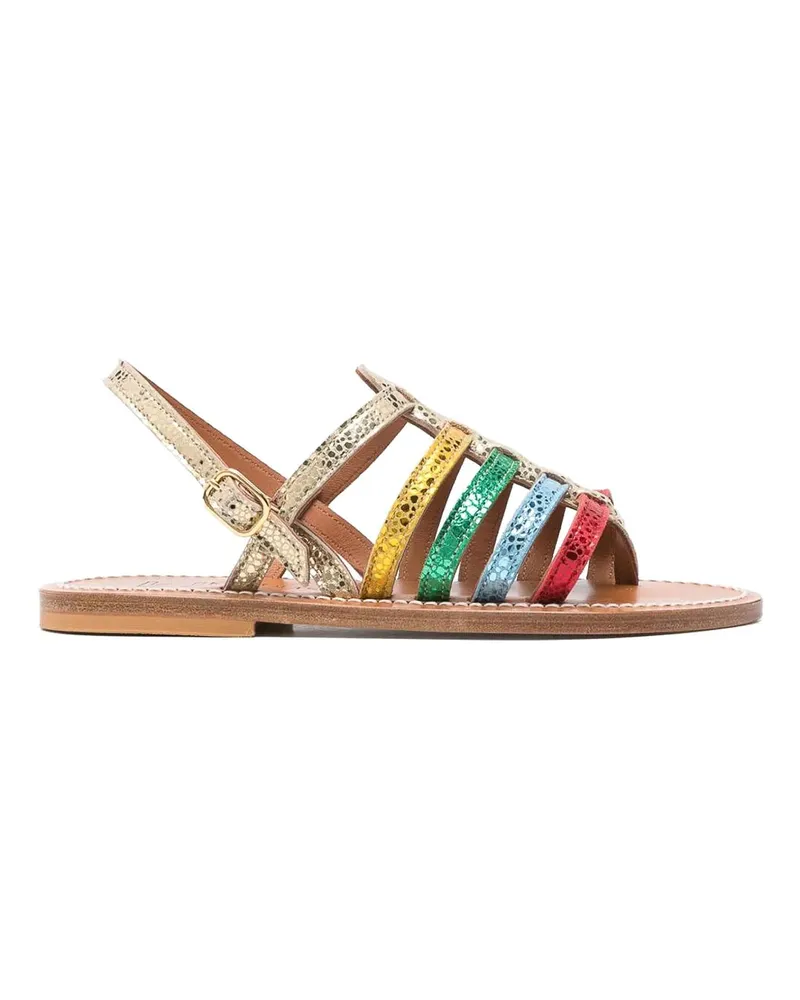 K.Jacques  Sandalen - Blau Bunt