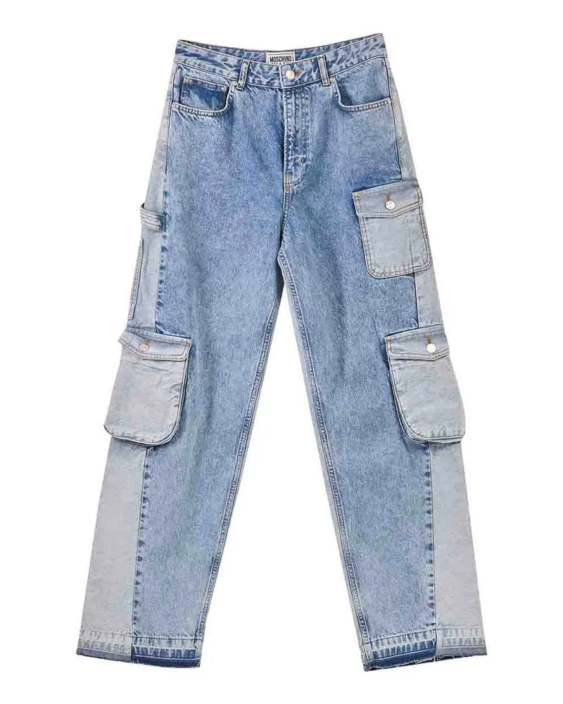 Moschino Bootcut Jeans - Blau Blau