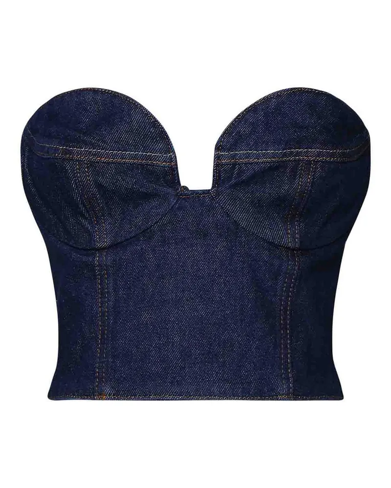 Magda Butrym Top - Blau Blau