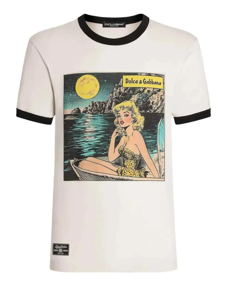 Dolce & Gabbana T-Shirt - Weiß Weiß