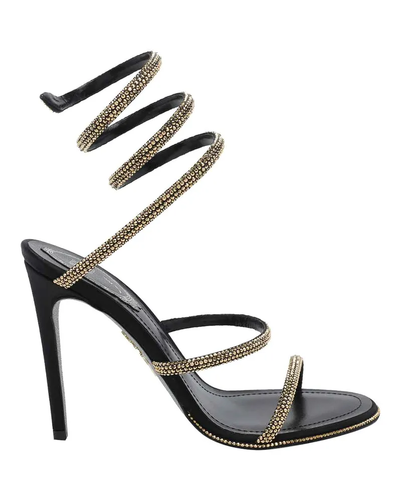 René Caovilla Pumps - Schwarz Schwarz