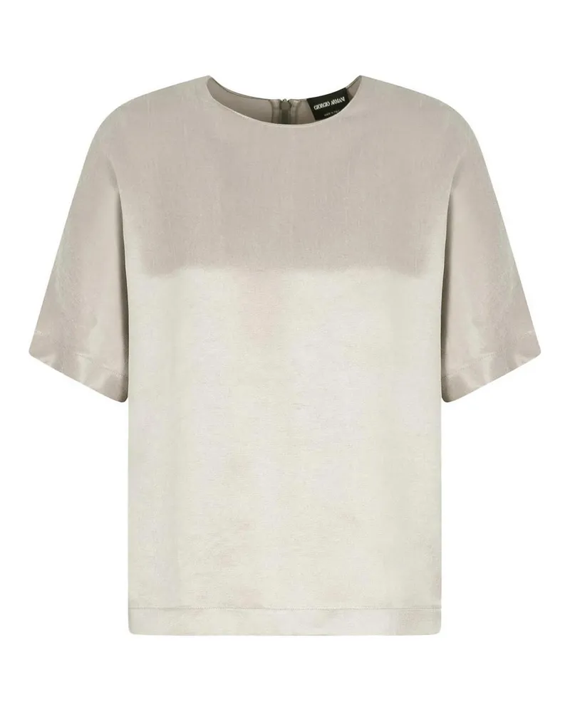 Giorgio Armani Bluse - Grau Grau