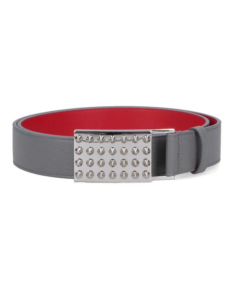 Christian Louboutin Gürtel - Grau Grau