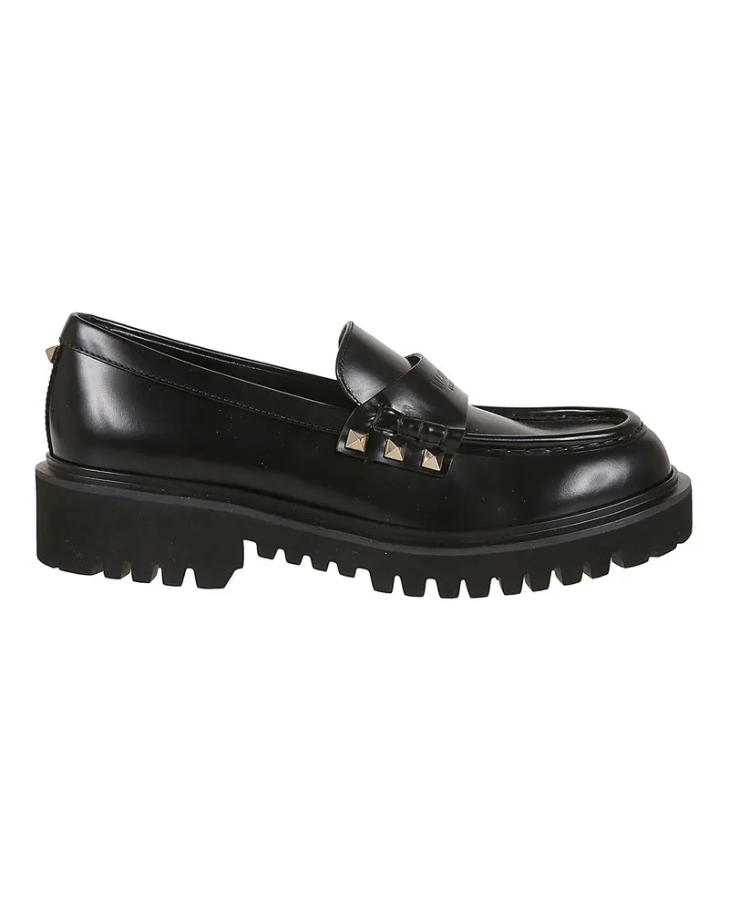 Valentino Garavani Mokassins - Schwarz Schwarz