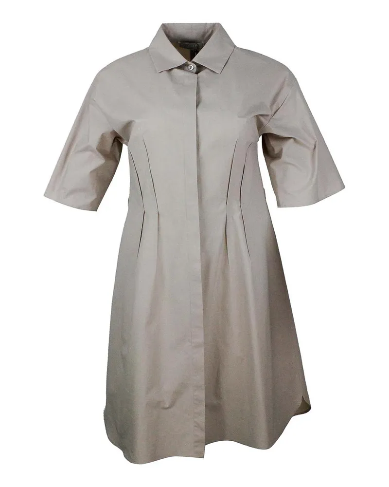 Antonelli Firenze Knielanges Kleid - Beige Beige