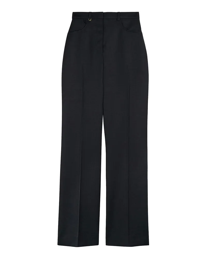 Jacquemus Formale Hose - Schwarz Schwarz