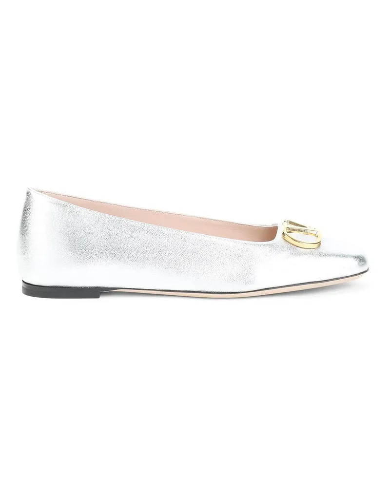 Valentino Garavani Ballerinas - Silber Silber