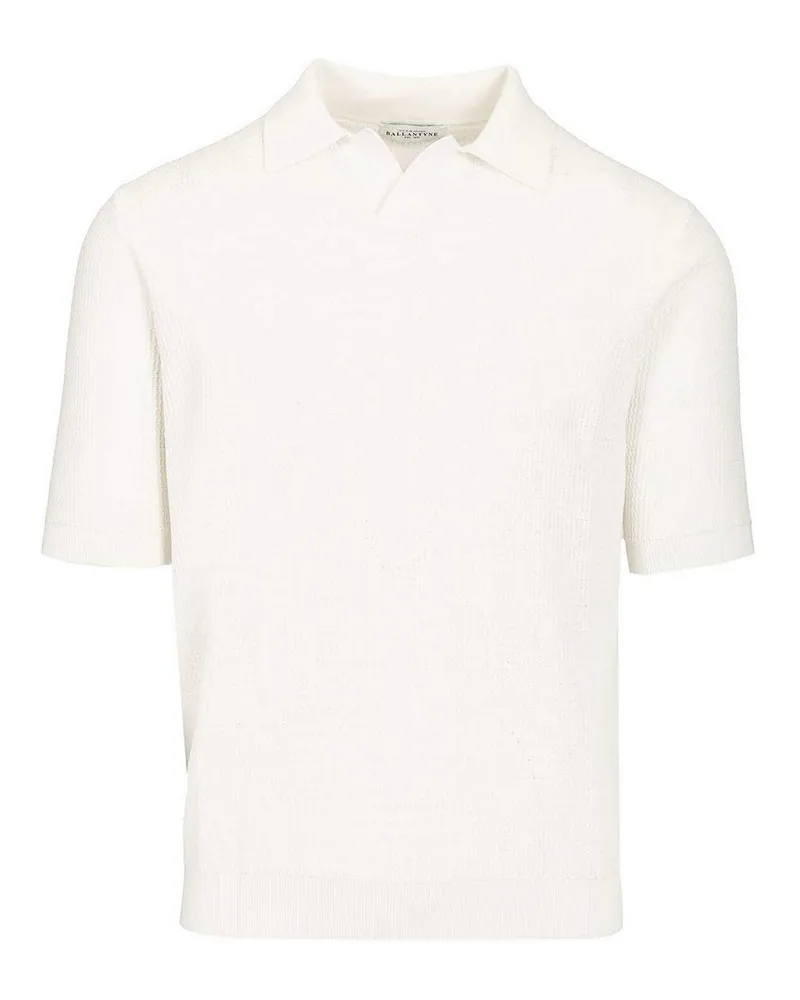 Ballantyne Poloshirt - Weiß Weiß