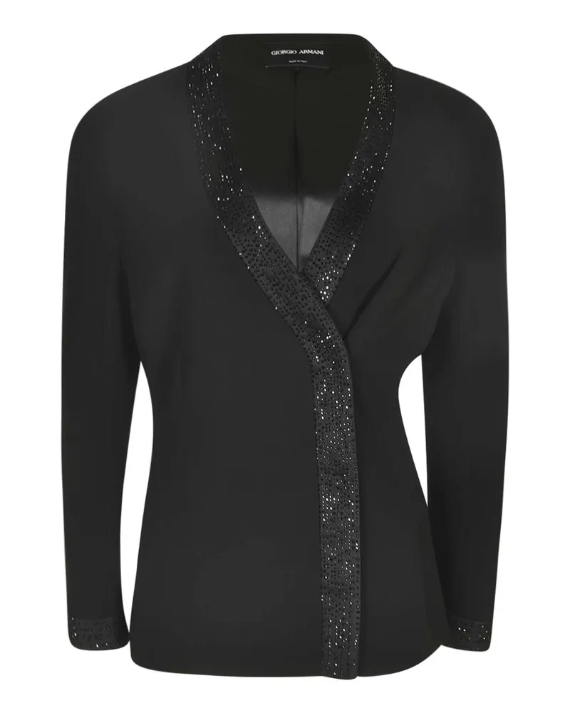 Giorgio Armani Blazer - Schwarz Schwarz