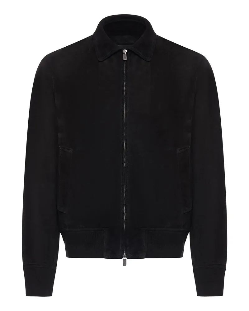 Salvatore Santoro Bomberjacke - Schwarz Schwarz