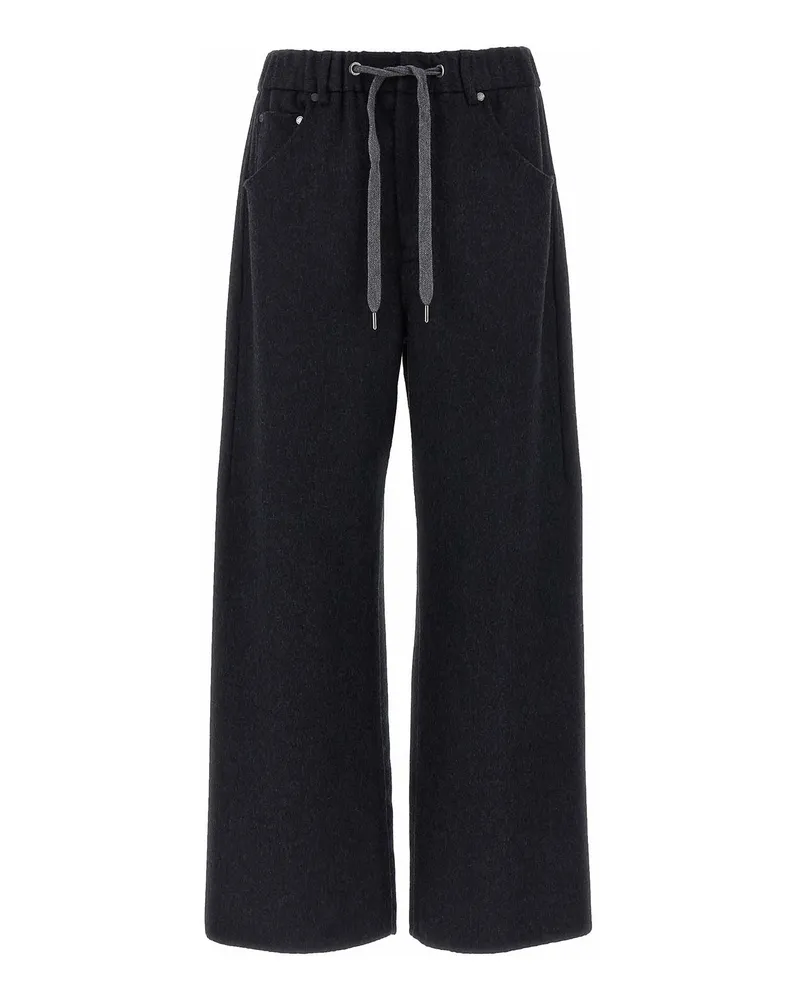 Brunello Cucinelli Casual Hose - Grau Grau