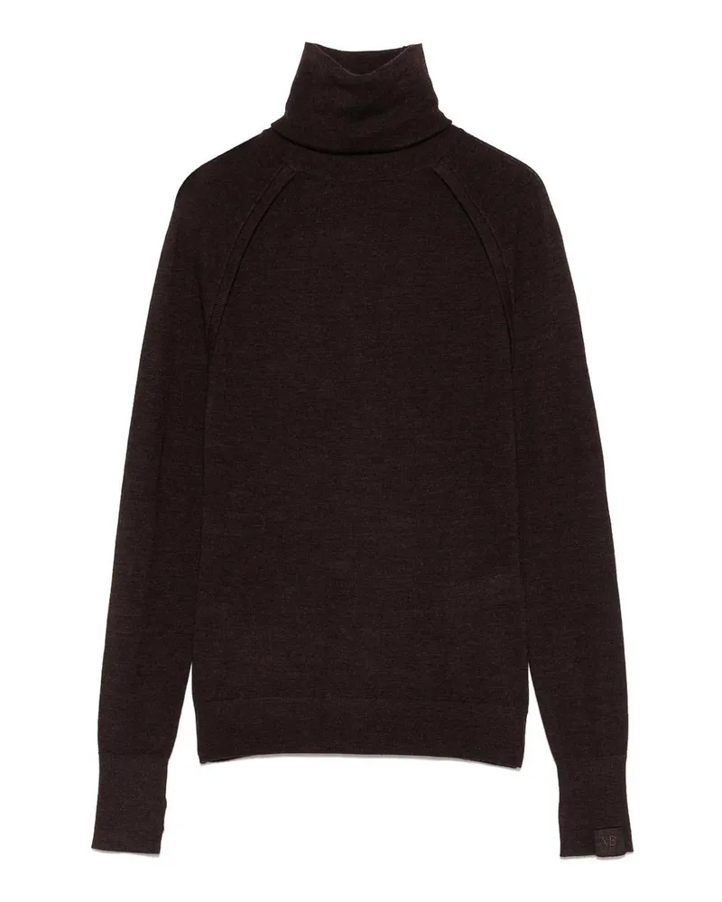 Victoria Beckham Rollkragenpullover - Braun Braun