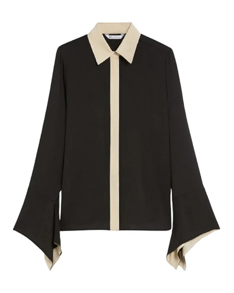 Max Mara Hemd - Schwarz Schwarz