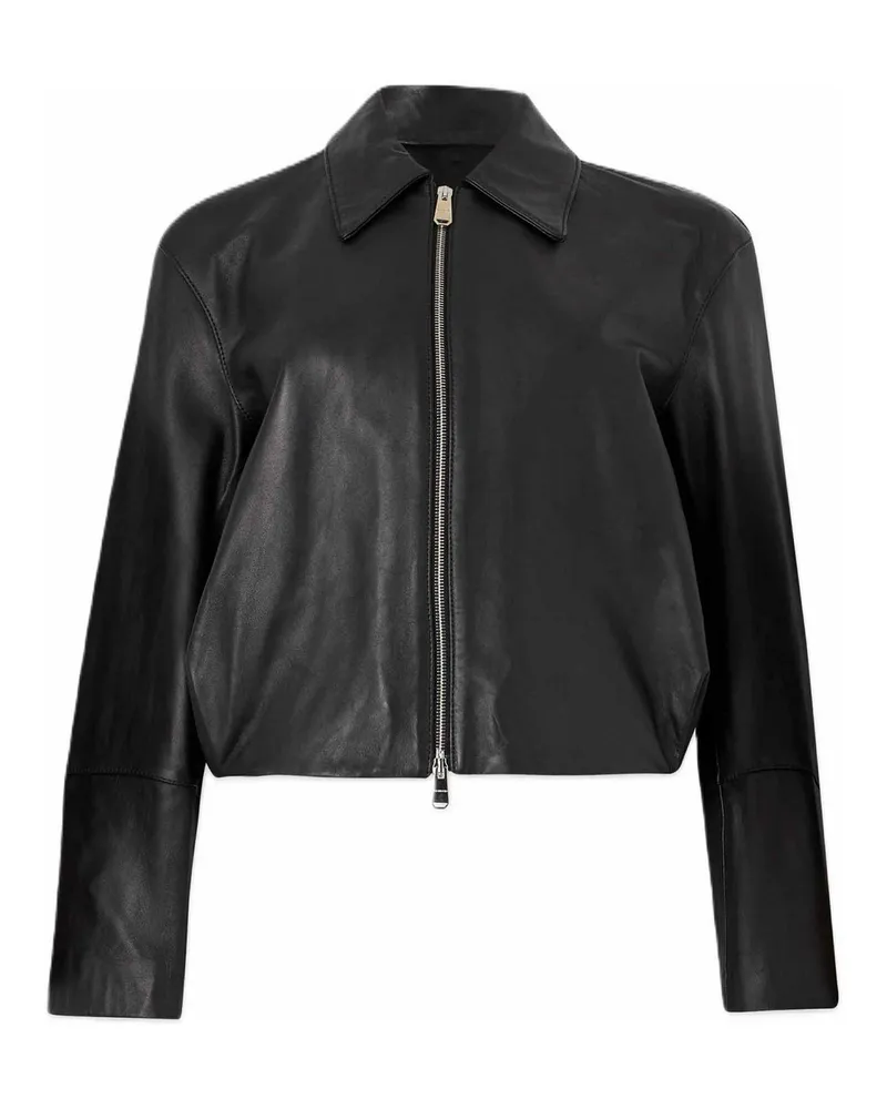 Dondup Lederjacke - Schwarz Schwarz