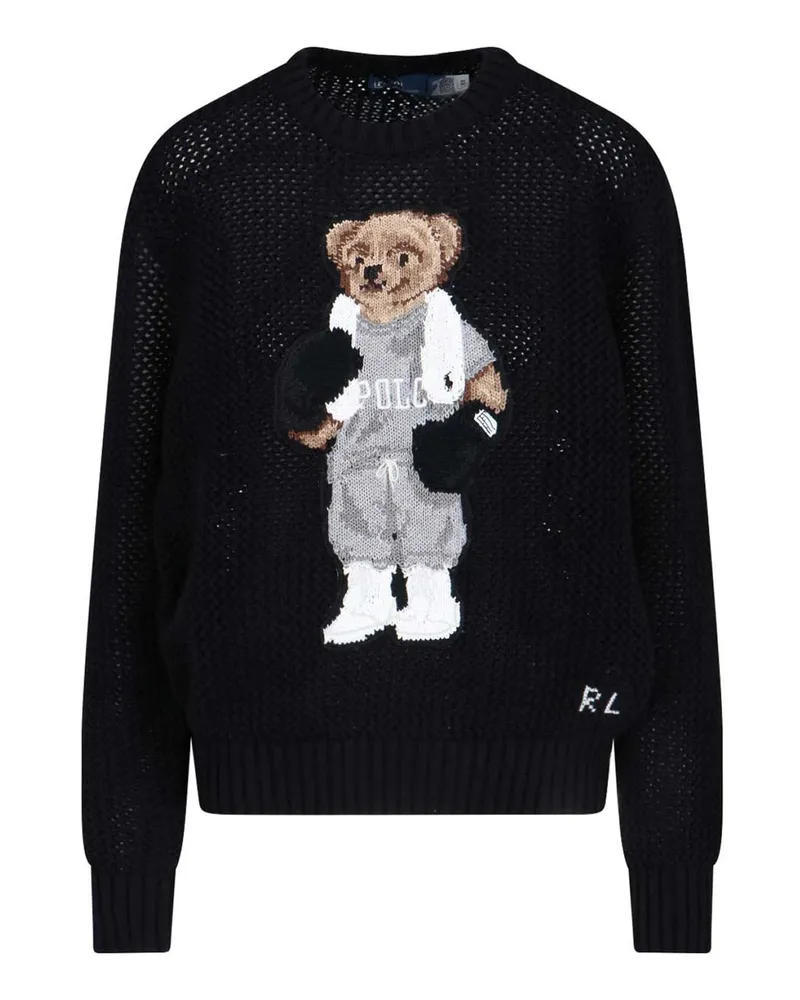 Ralph Lauren U-Boot-Pullover - Schwarz Schwarz