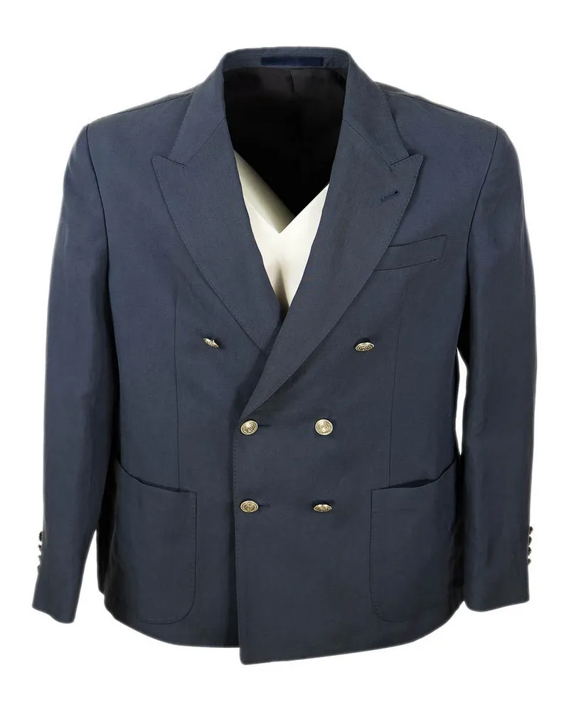 Eleventy Casualjacke - Blau Blau