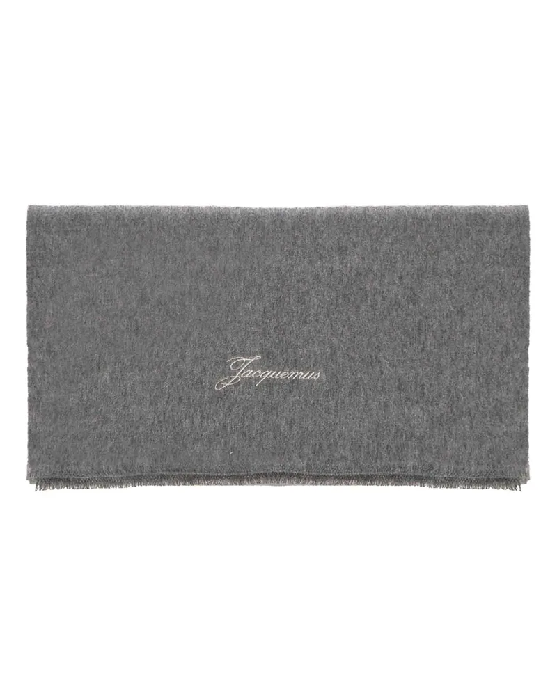 Jacquemus Schal - Grau Grau