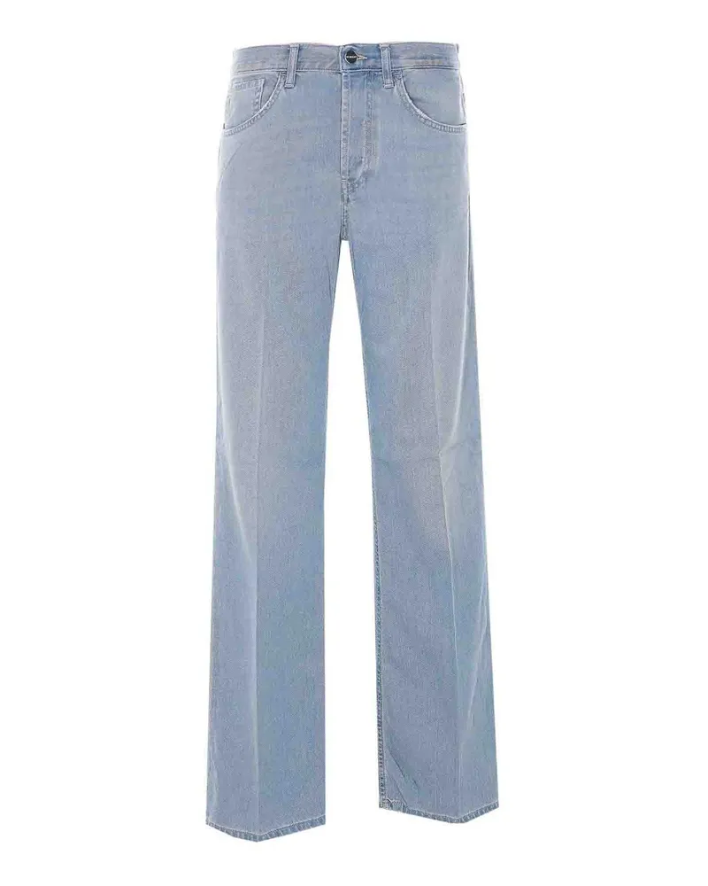 Dondup Straight Leg Jeans - Blau Blau
