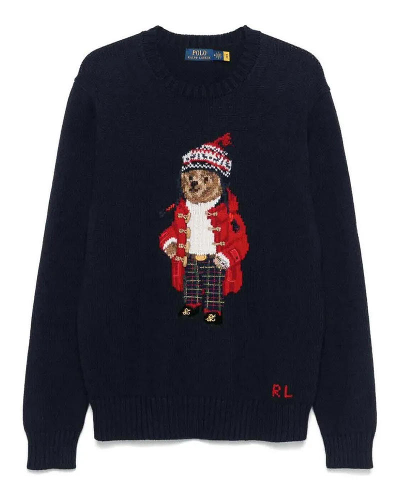 Ralph Lauren Rundhalspullover - Blau Blau