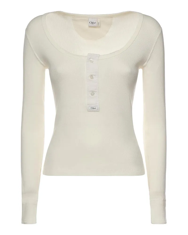 Chloé Hemd - Weiß Weiß
