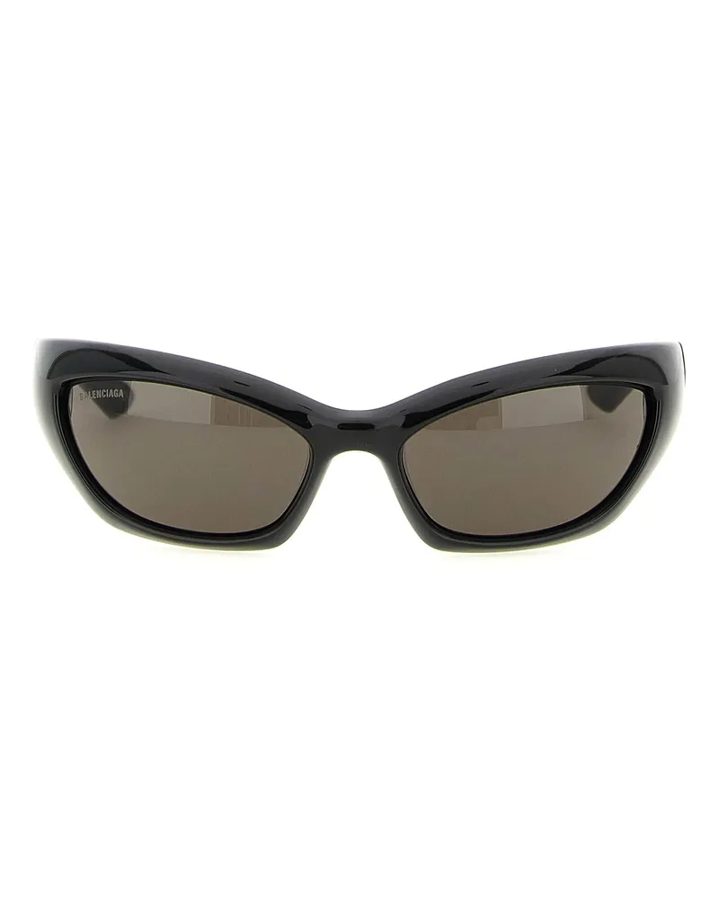 Balenciaga Sonnenbrille - Schwarz Schwarz