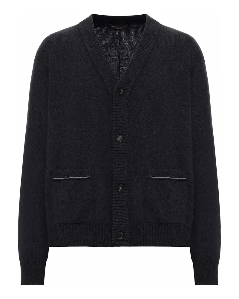 Roberto Collina Cardigan - Schwarz Schwarz
