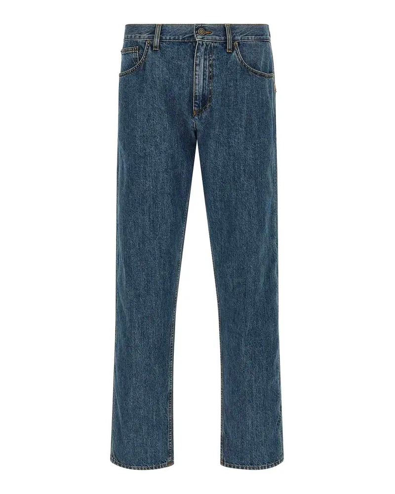 Burberry Straight Leg Jeans - Blau Blau