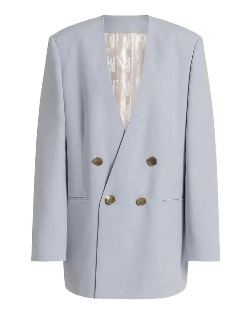 Alberta Ferretti Blazer - Hellblau Hellblau