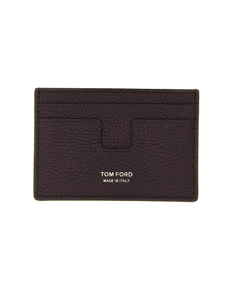 Tom Ford Portemonnaie - Dunkelrot Dunkelrot