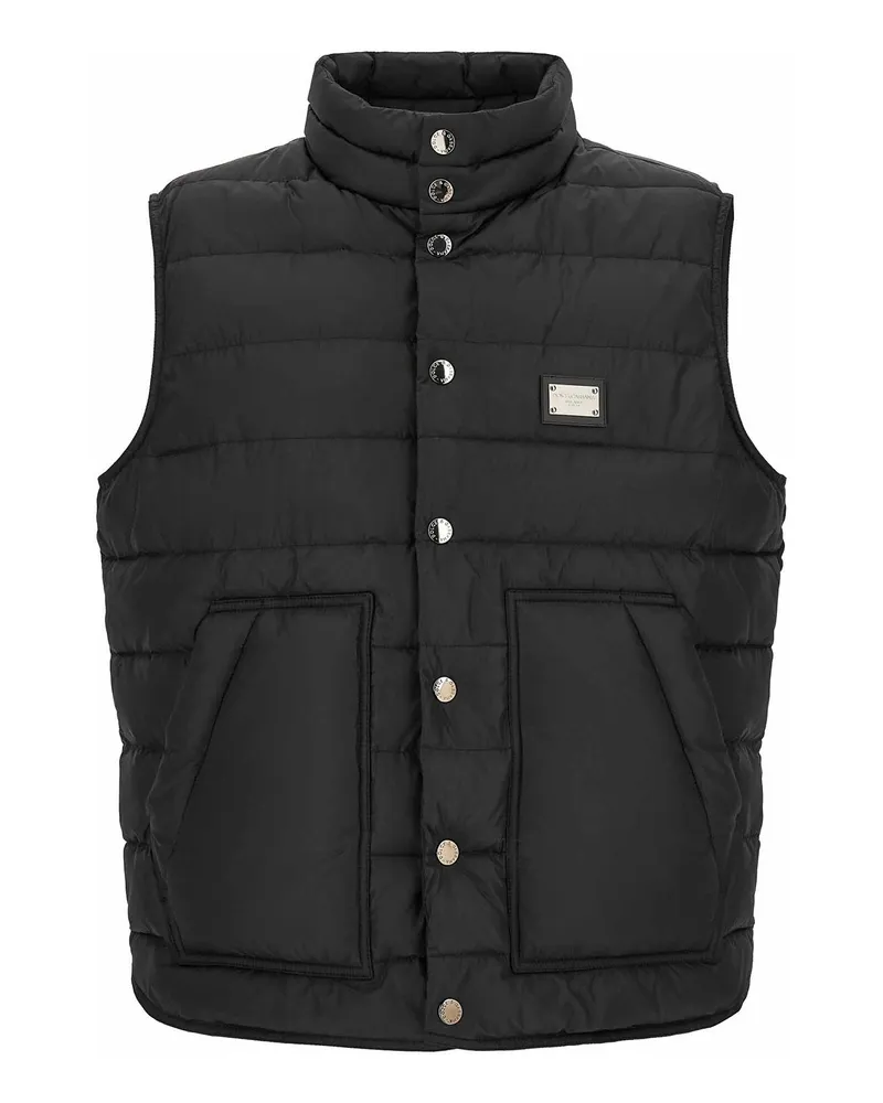 Dolce & Gabbana Weste - Schwarz Schwarz