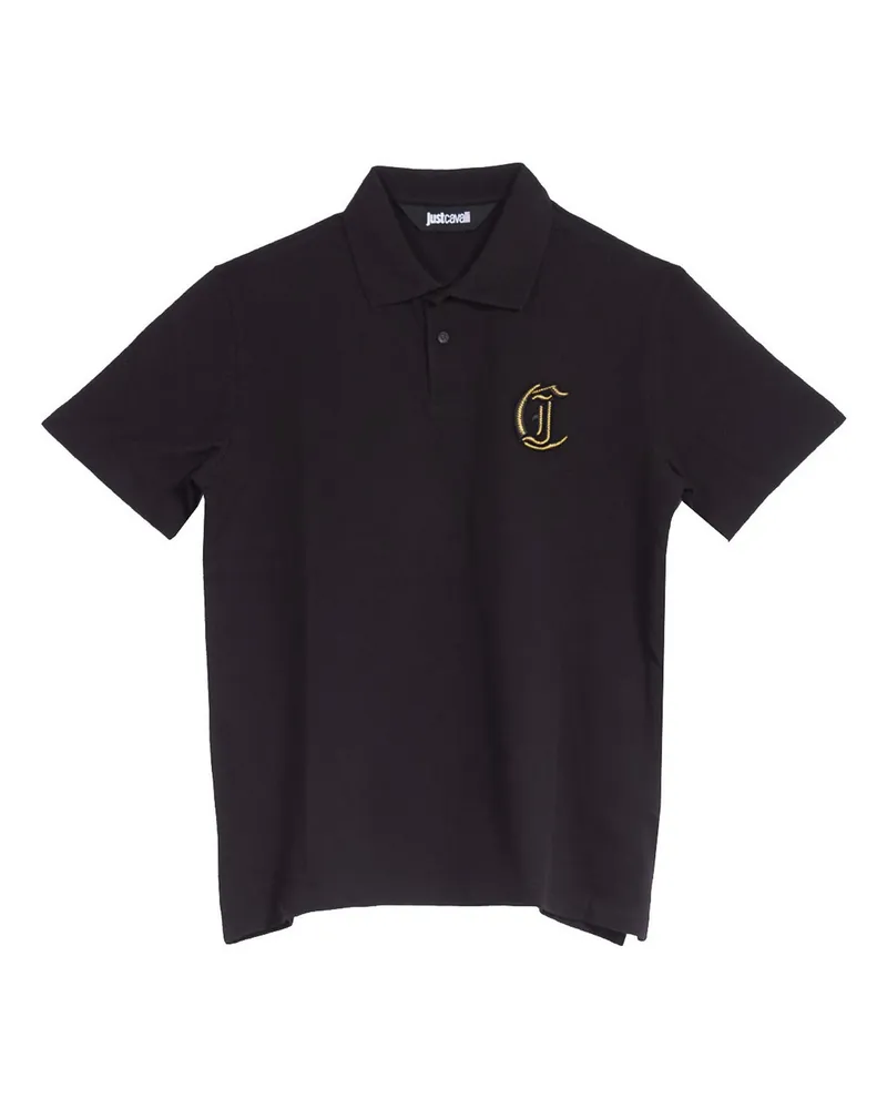 Just Cavalli Poloshirt - Schwarz Schwarz