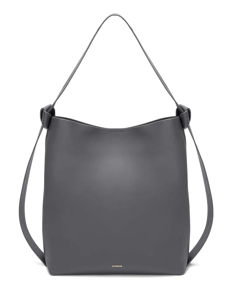 Jil Sander Schultertasche - Grau Grau