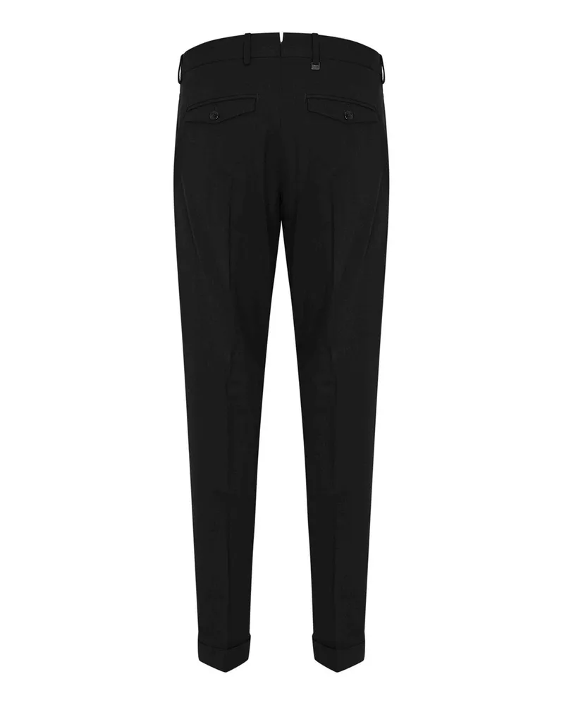 PT TORINO Casual Hose - Schwarz Schwarz
