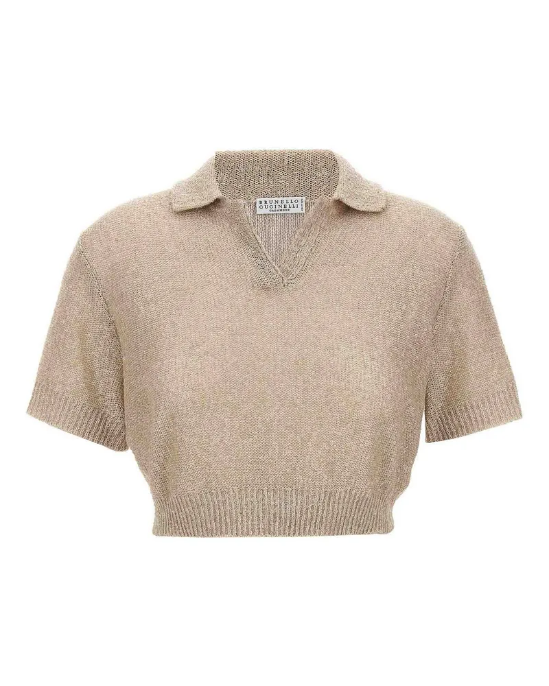 Brunello Cucinelli Poloshirt - Beige Beige