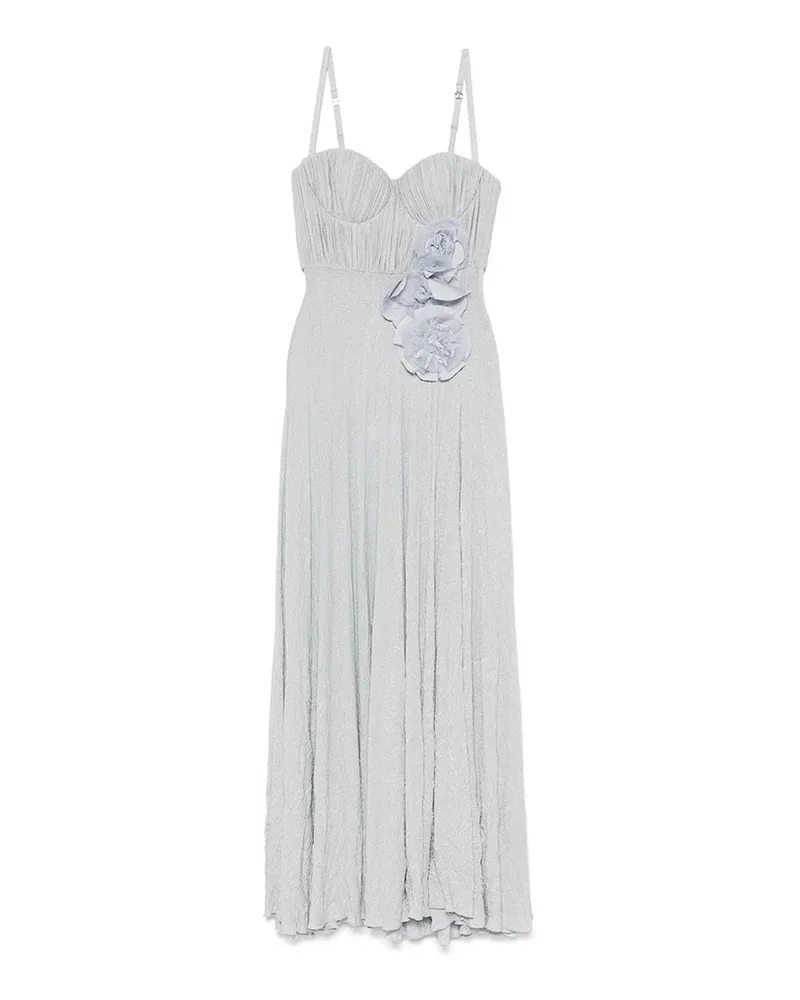 Elisabetta Franchi Knielanges Kleid - Blau Blau