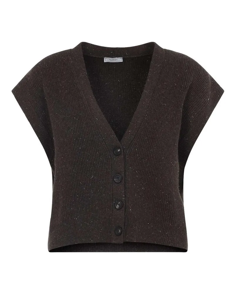 Peserico Cardigan - Braun Braun