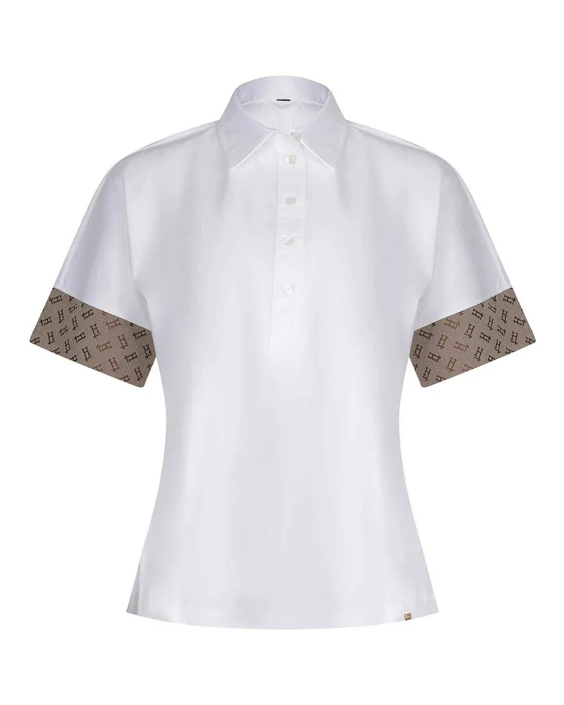Herno Poloshirt - Weiß Weiß