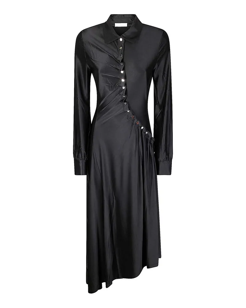 Paco Rabanne Kurzes Kleid - Schwarz Schwarz