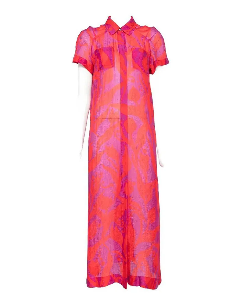 Dries van Noten Maxikleid - Bunt Bunt