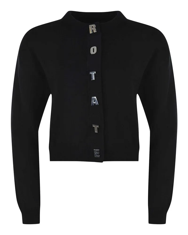 ROTATE Birger Christensen Cardigan - Schwarz Schwarz