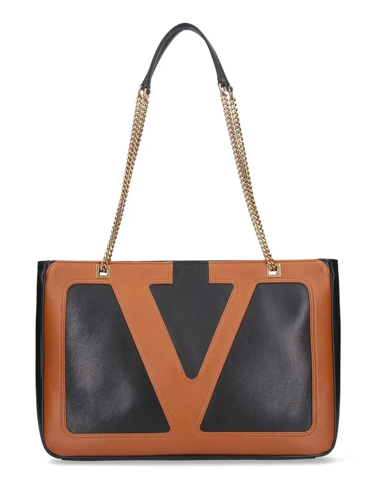 Valentino Garavani Shopper - Schwarz Schwarz