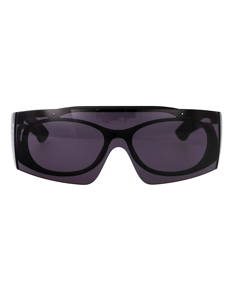 Alexander McQueen Sonnenbrille - Schwarz Schwarz