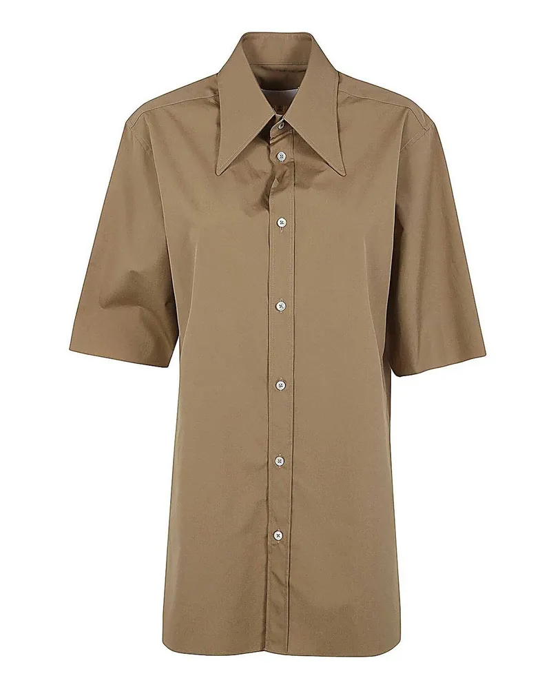 Maison Margiela Hemd - Braun Braun