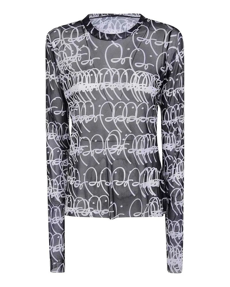 Maria Calderara T-Shirt - Schwarz Schwarz
