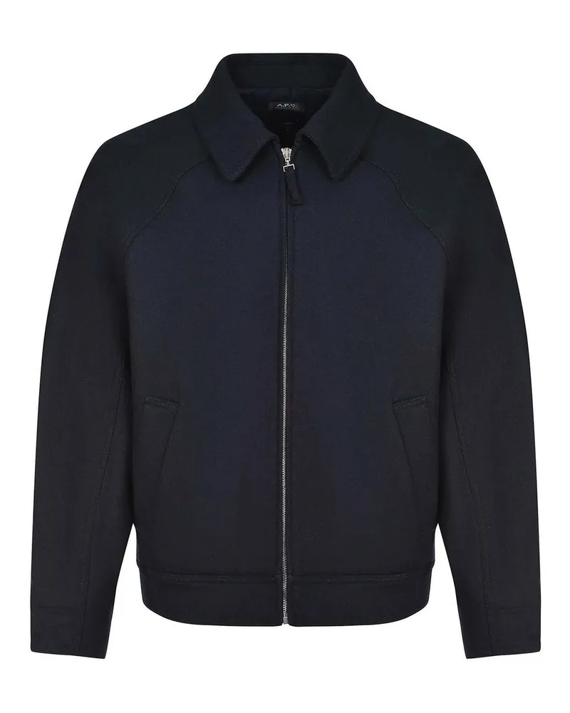 A.P.C. A. P.C. Casualjacke - Blau Blau