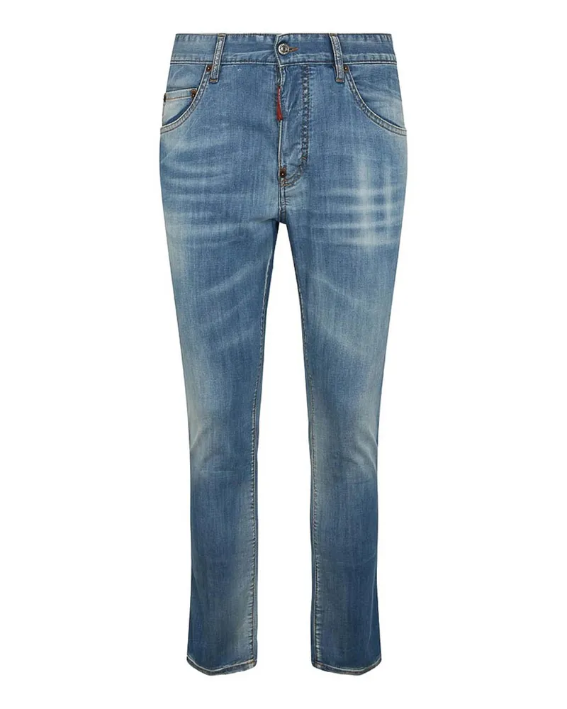 Dsquared2 Straight Leg Jeans - Blau Blau