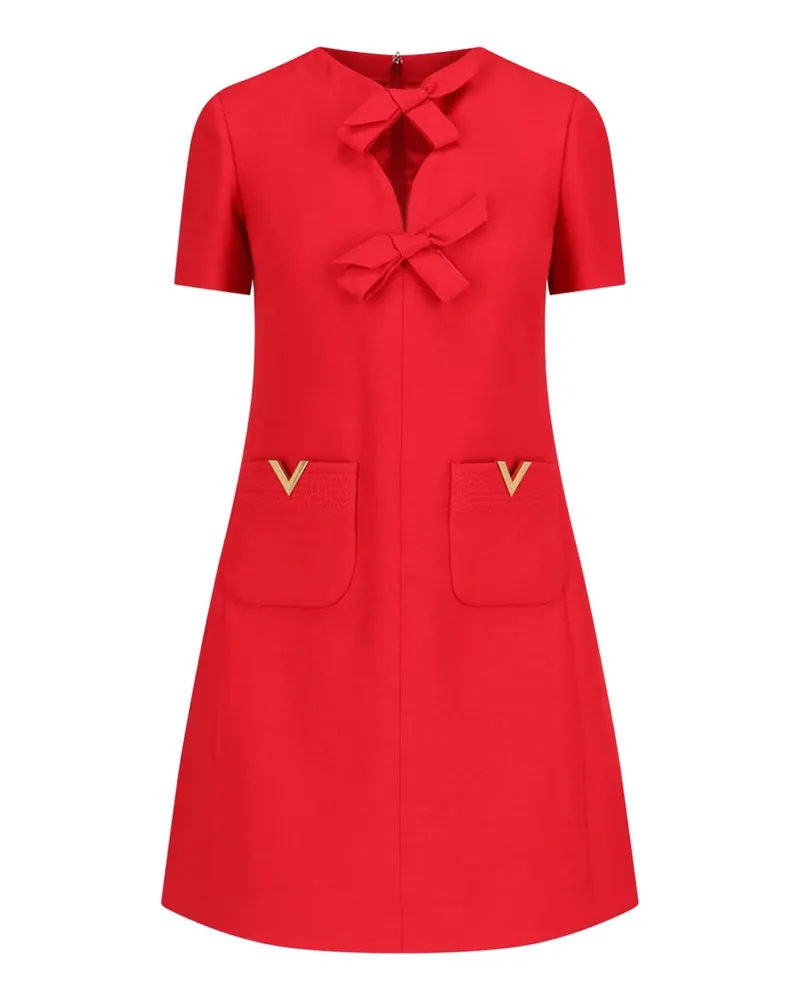Valentino Garavani Kurzes Kleid - Rot Rot