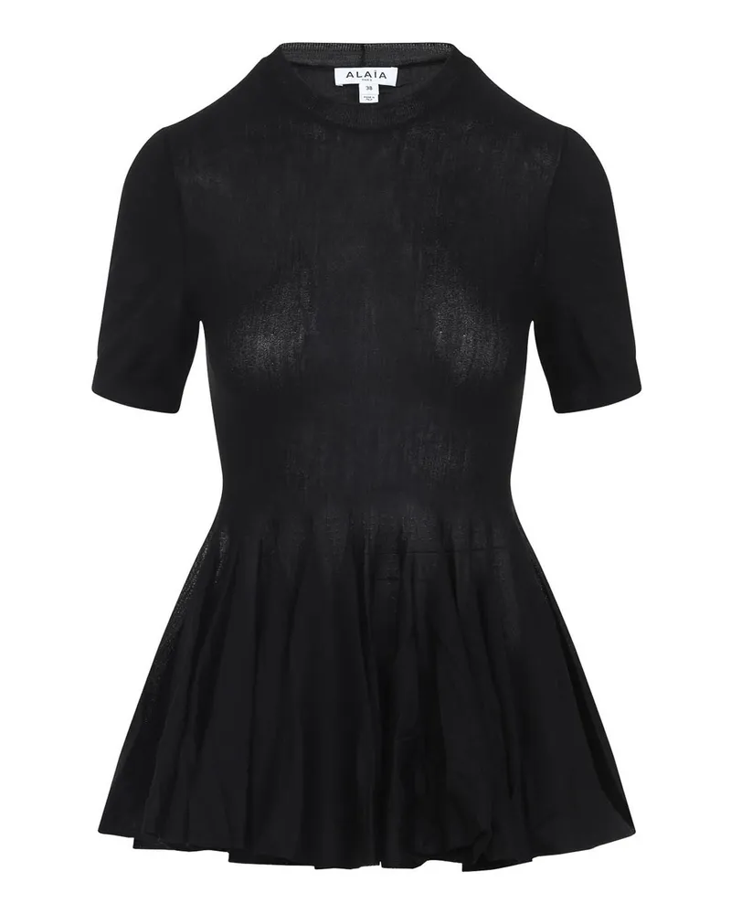 Alaïa Top - Schwarz Schwarz