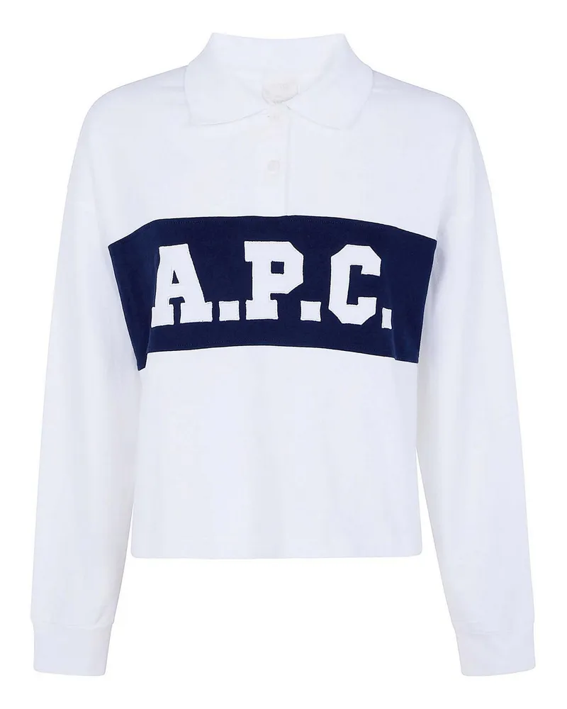 A.P.C. A. P.C. Poloshirt - Weiß Weiß